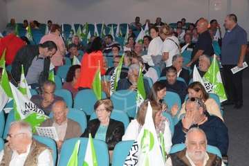 Nueva Canarias llena el aforo en la presentación de su candidatura al Ayuntamiento de Telde (Foto TA)